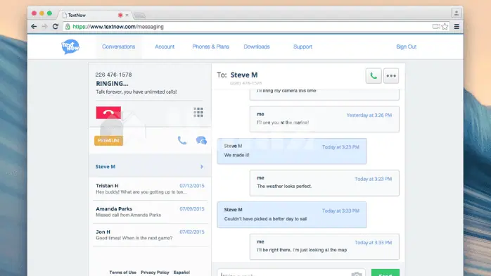 TextNow Website Download