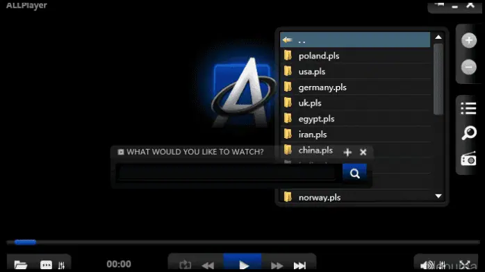 تحميل برنامج ALLPlayer مشغل فيديو وصوتيات