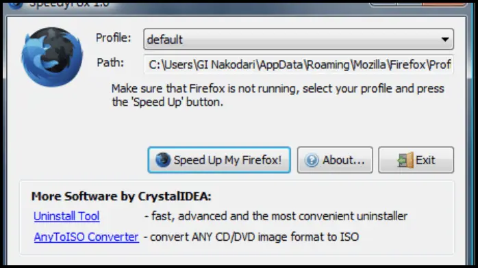 تحميل برنامج تسريع المتصفحات SpeedyFox مجانا