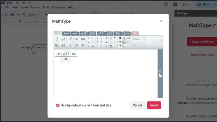 تحميل برنامج MathType