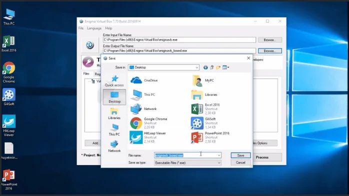 تحميل برنامج Enigma Virtual Box