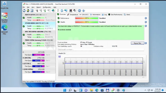 تحميل برنامج Hard Disk Sentinel