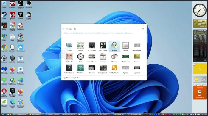تحميل برنامج 8GadgetPack