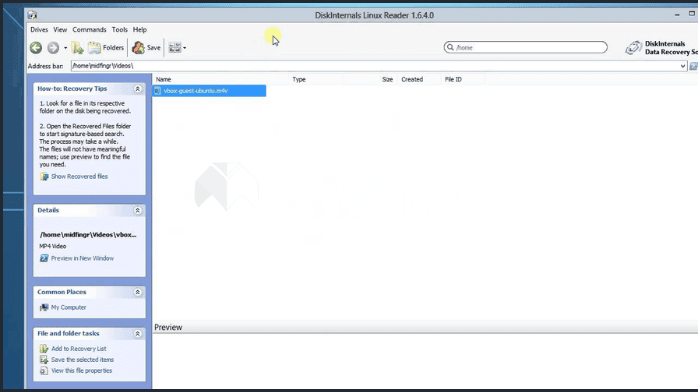 تحميل برنامج DiskInternals Linux Reader