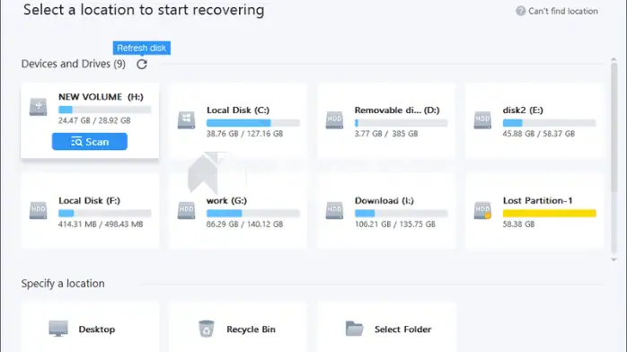 EaseUS Data Recovery Wizard Technician Free