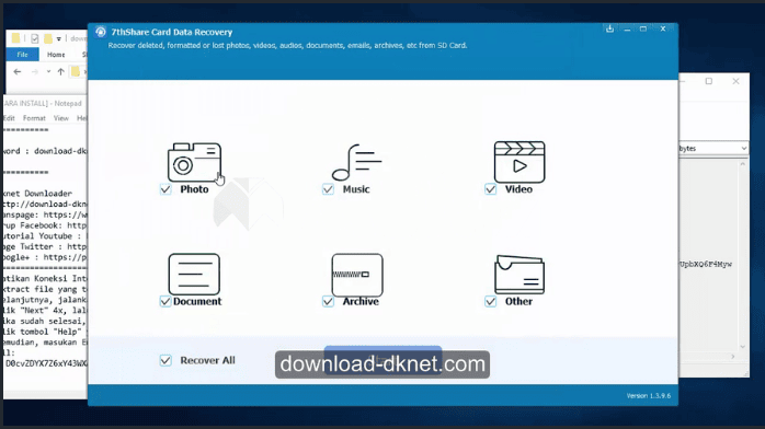 تحميل برنامج 7thShare Data Recovery