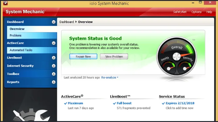 تحميل برنامج System Mechanic
