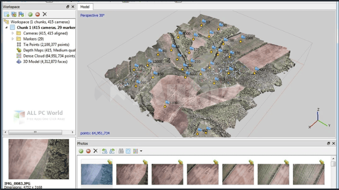 تحميل برنامج Agisoft PhotoScan Professional