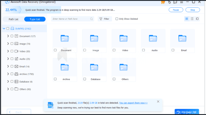 تحميل برنامج Aiseesoft Data Recovery