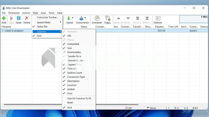 تحميل برنامج After Link Downloader