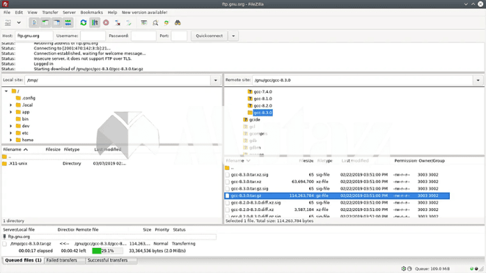 تحميل برنامج FileZilla