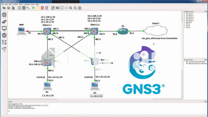 تحميل برنامج GNS Networking 3 