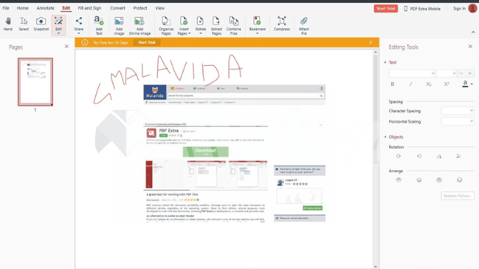 تحميل برنامج PDF Extra