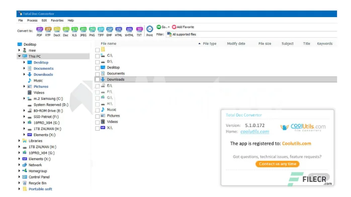 تحميل برنامج CoolUtils Total Doc Converter