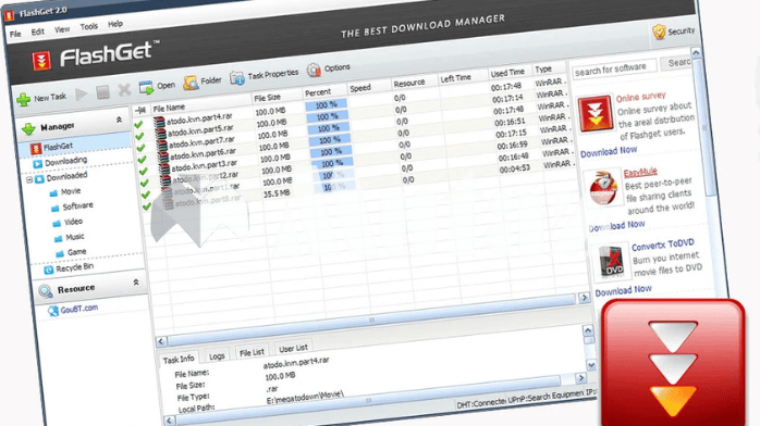 تحميل برنامج FlashGet