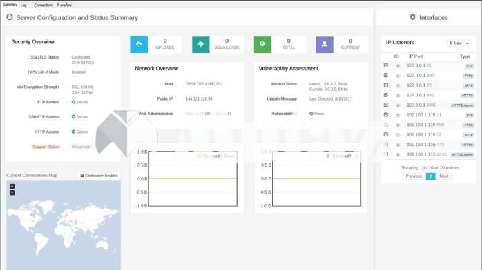 تحميل برنامج Cerberus FTP Server