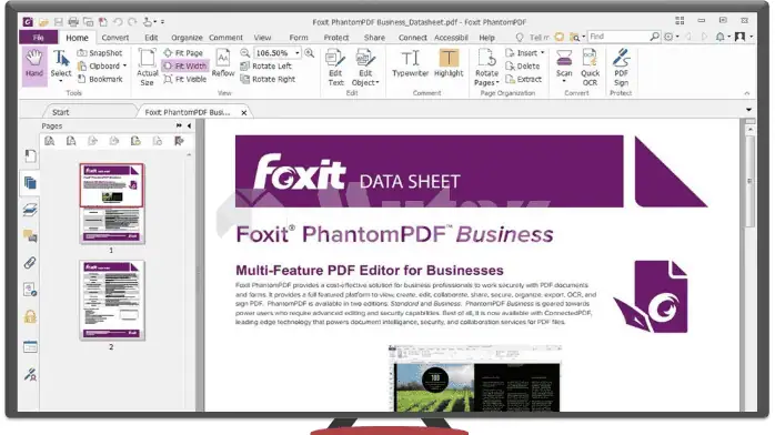 تحميل برنامج Foxit PhantomPDF مع التفعيل