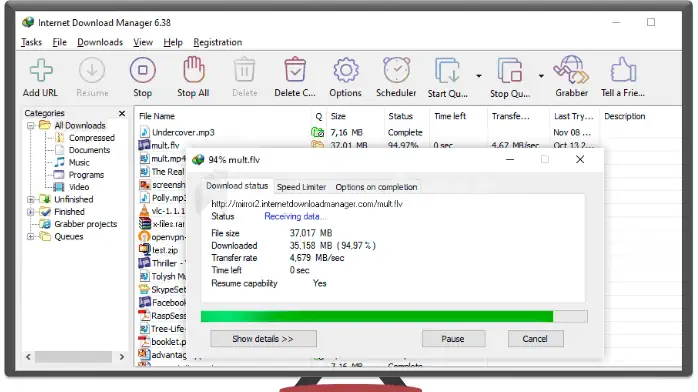 تحميل داونلود مانجر مع الكراك الاصلي مجانا